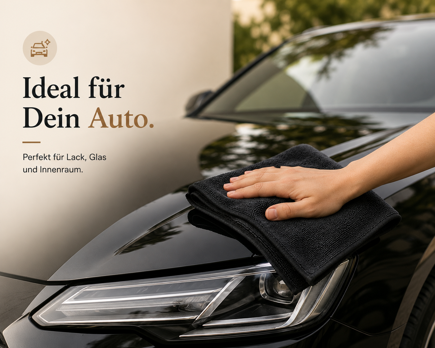 Faserglanz™ Streifenfrei Reinigungstuch
